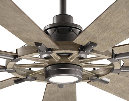 65" Aristocrat LED Outdoor Ceiling Fan