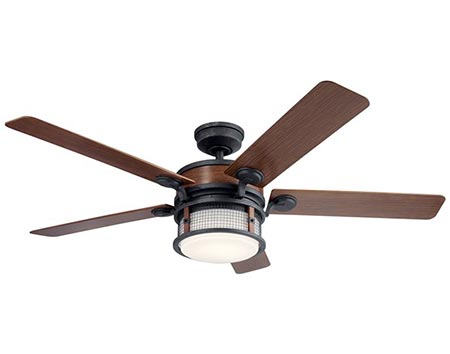 60" Edinburgh Outdoor LED Ceiling Fan