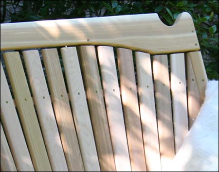 Red Cedar Classic Fanback Garden Bench