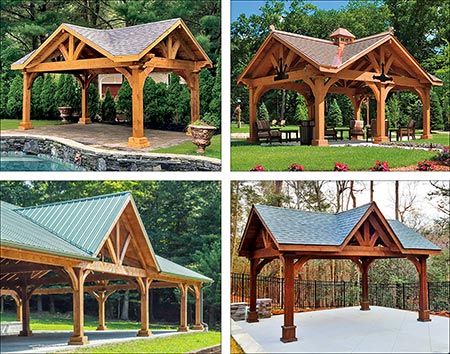 Rustic Eastern Hemlock Herrington Ramada