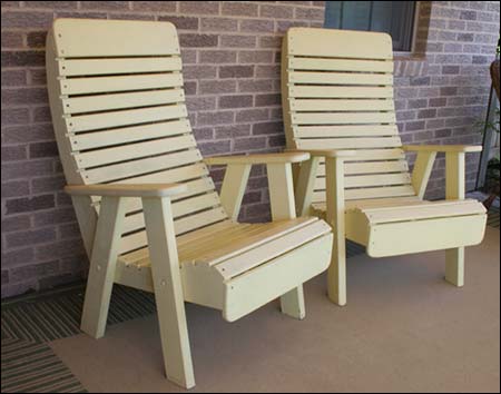 Red Cedar Royal Highback Patio Chair