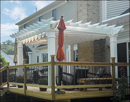 Treated Pine Free Standing Solace Pergola