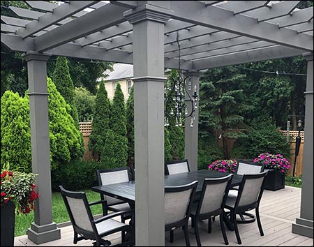 Treated Pine Free Standing Oasis Pergola