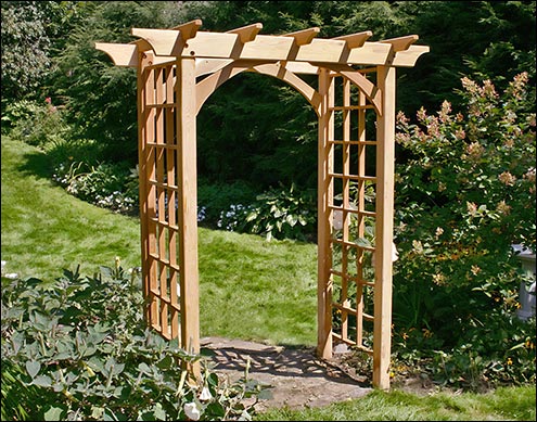 Garden Arbors and Trellises