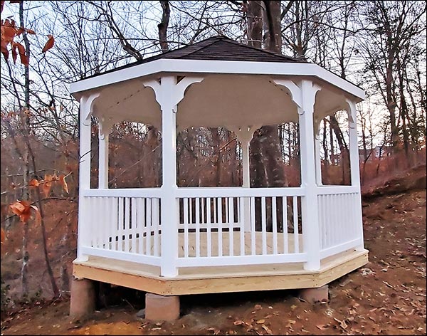 Vinyl Garden Gazebo