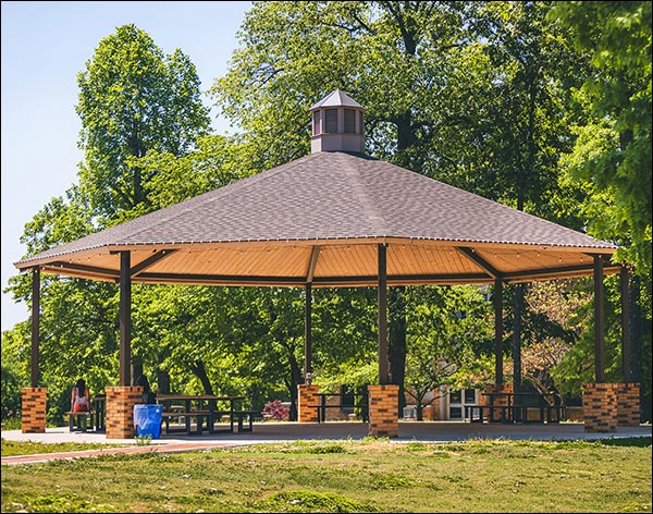 Steel Frame Single Roof Santa Fe (Octagon) Pavilions