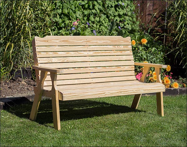 Treated Pine Crossback Patio Set