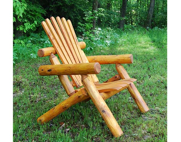 White Cedar Stained Chair