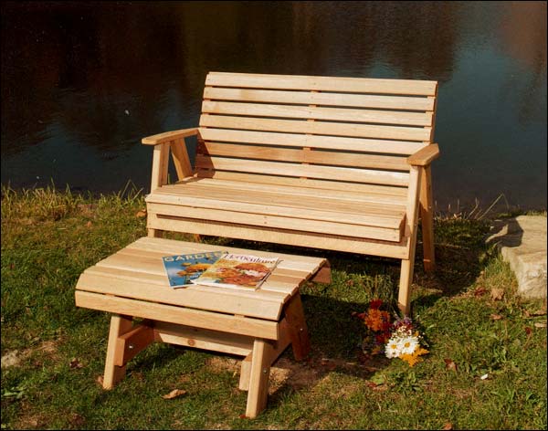 Red Cedar American Classic Garden Bench