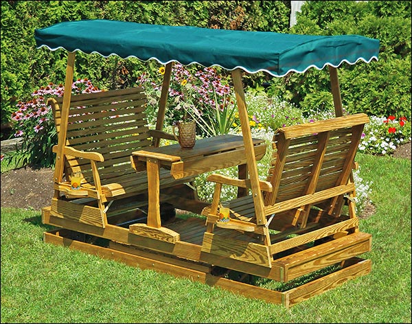 Treated Pine Mesa Glider