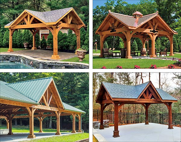 Rustic Eastern Hemlock Herrington Ramada