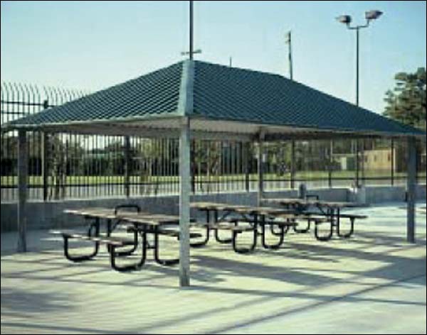 16 x 34 All Steel Rectangular Summerset Pavilion