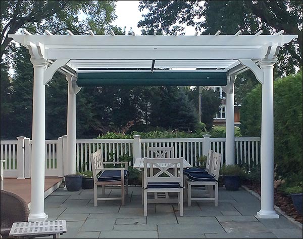 Vinyl Free Standing 2-Beam Pergolas