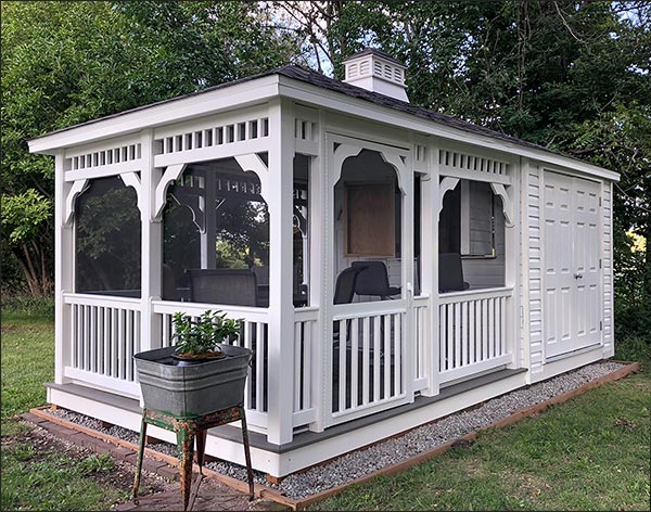 Vinyl Rectangle Pool Houses