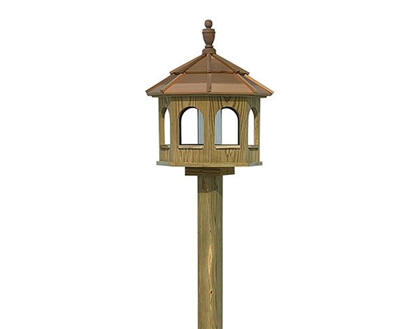 Greyfield Gazebo Birdfeeder