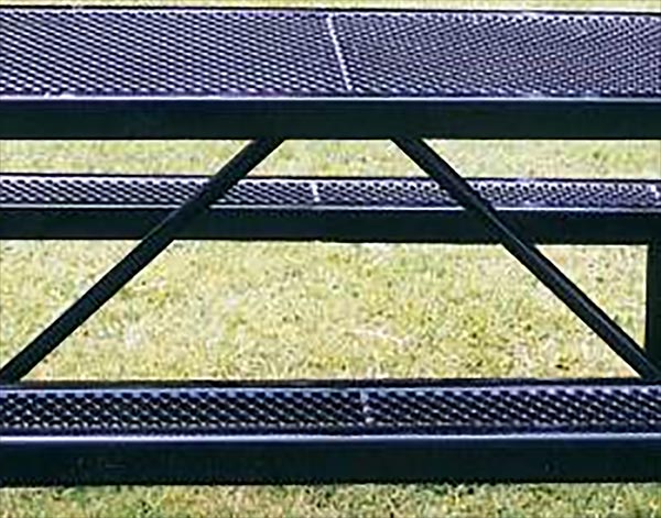 Portable Regal Wheelchair Accessible Metal Picnic Table