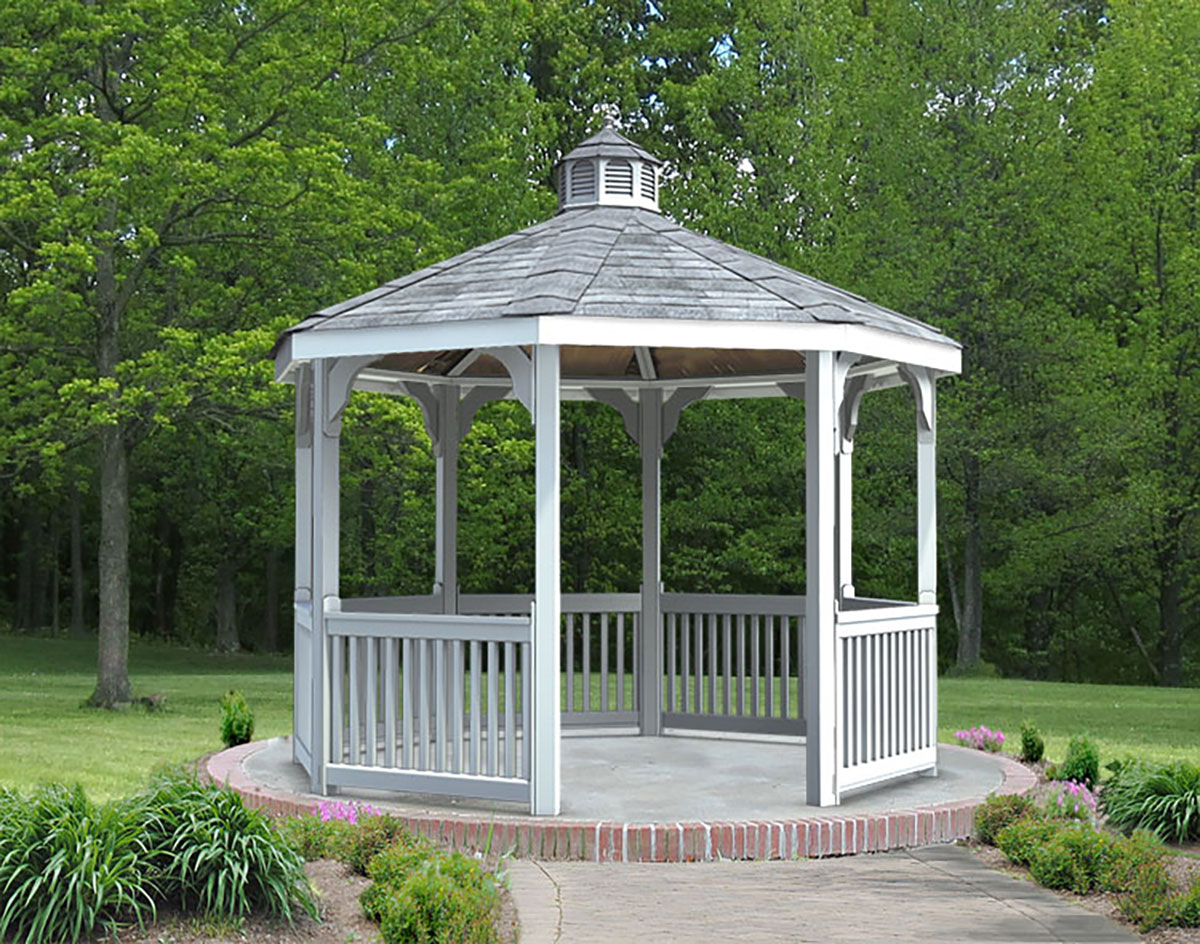 Vinyl Garden Gazebos | Garden Gazebos | GazeboCreations.com