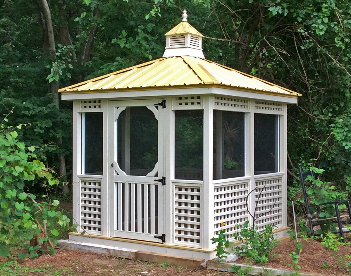 Treated Pine Single Roof Rectangle Gazebos | Gazebos by Style ...