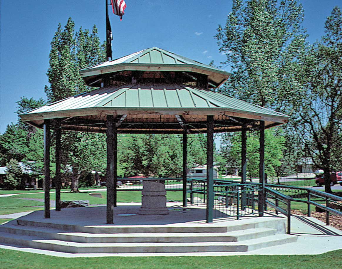 Steel Frame Double Roof Santa Fe (Octagon) Pavilions ...