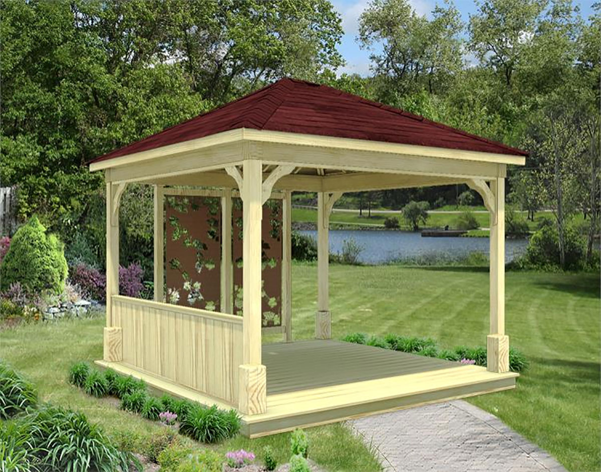 Treated Pine Single Roof Ramadas | Ramadas by Material