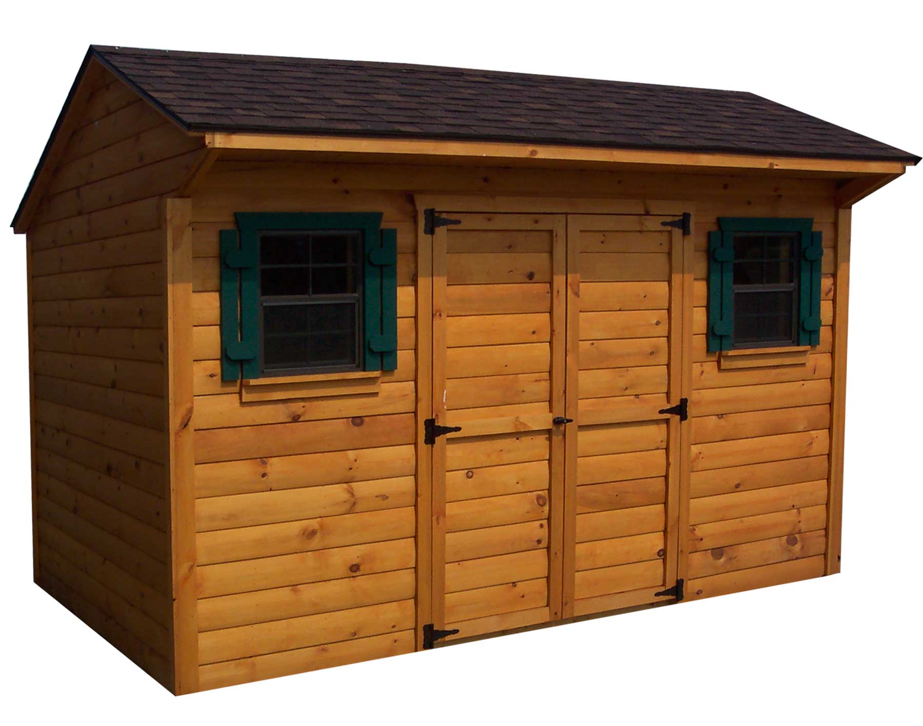 Cedar Tongue &amp; Groove Saltbox Sheds | Sheds by Siding 