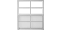 24" x 27" Aluminum Sliding Window